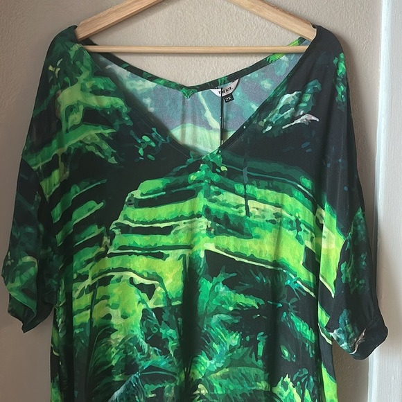 NWT THE KIT Kyle Dress in Lush Terrace - Picture 4 of 10